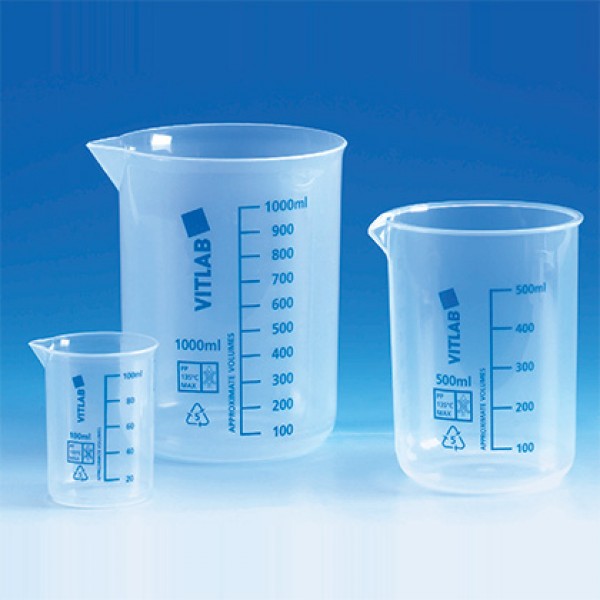 Beaker Set Kimax4pc Heavy Low Glass250 400-600-1000ml